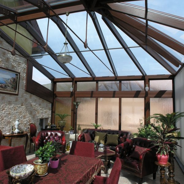 télikert, teraszbeépítés, lakótélikert