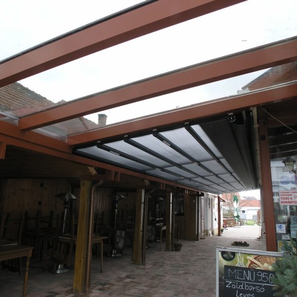 pergola, motoros pergola, sunwood, teraszfedés