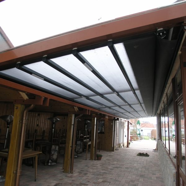 pergola, motoros pergola, sunwood, teraszfedés